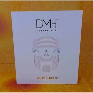 DMH Aesthetics LED Facial Light Shield Mask Anti-Aging Inflammation New In Box